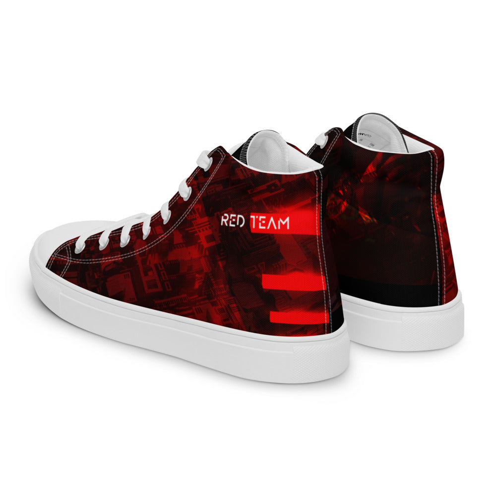 Cyber security Red Team V9.0 - Men’s high top canvas shoes