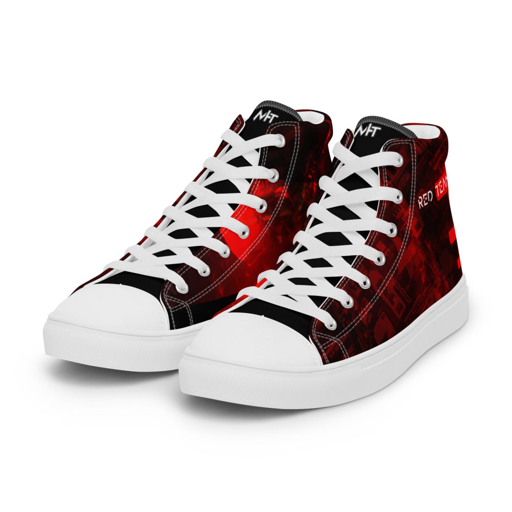 Cyber security Red Team v9.0 - Men’s high top canvas shoes
