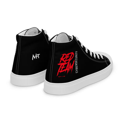 Cyber Security Red Team V10 - Men’s high top canvas shoes
