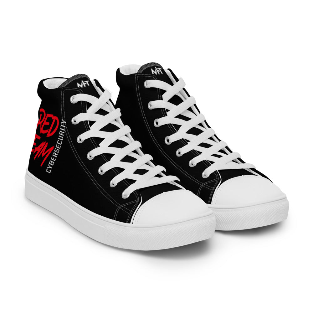 Cyber Security Red Team V6 - Men’s high top canvas shoes