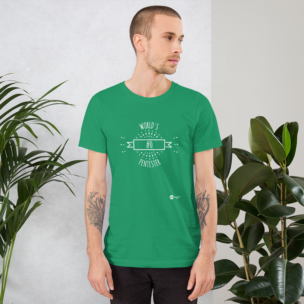 World's #0 Pentester- Short-Sleeve Unisex T-Shirt
