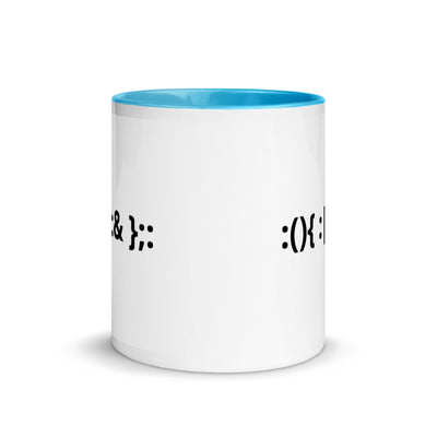 Linux Hackers - Bash Fork Bomb - Mug with Color Inside