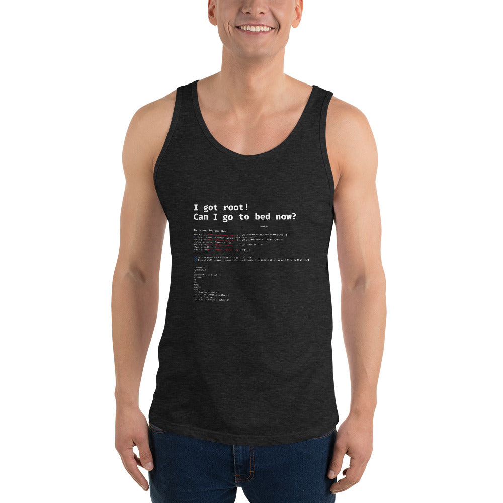 I got root! Can I go to bed now? - Unisex Tank Top