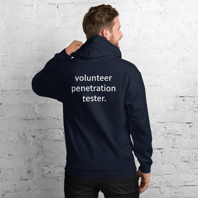 volunteer  penetration  tester - Unisex Hoodie ( with back design )