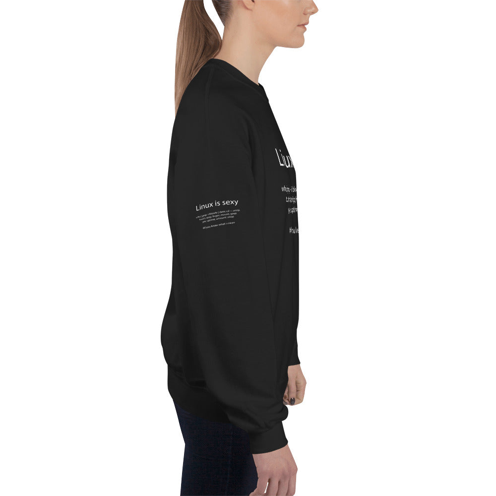 Linux is sexy - Unisex Sweatshirt (all side prints)