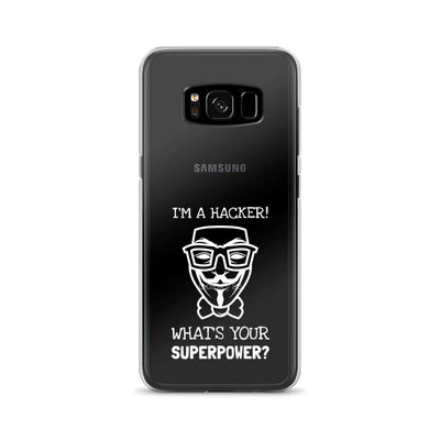I'm a hacker! What's your superpower? - Samsung Case