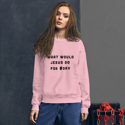 What would Jesus do for 0day - Unisex Sweatshirt