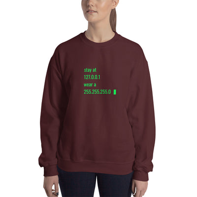 stay at at home, wear a mask v2 - Unisex Sweatshirt