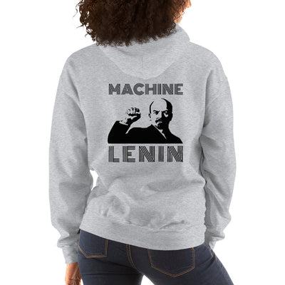 Machine Lenin - Unisex Hoodie (black text)