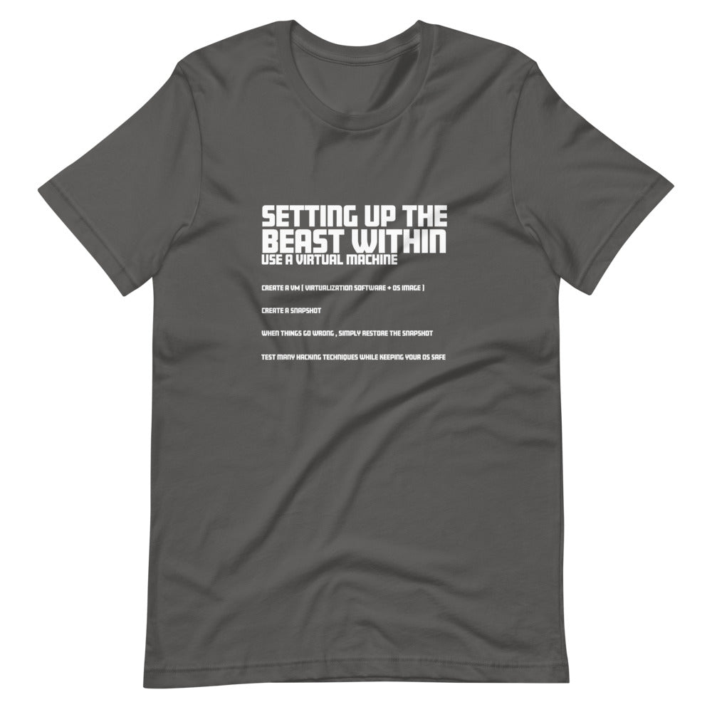 Setting Up the beast within - Short-Sleeve Unisex T-Shirt