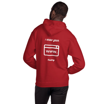 I know your browsing history - Unisex Hoodie