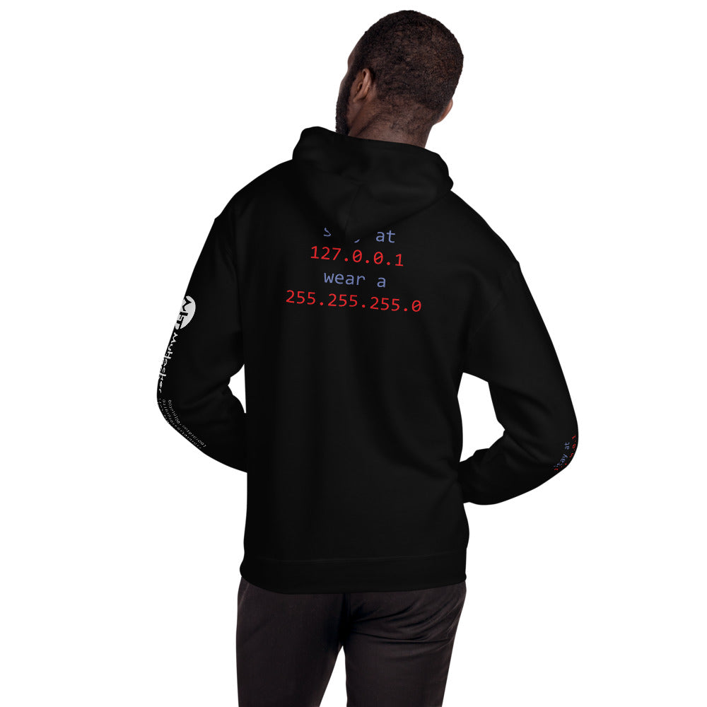 stay at at home, wear a mask v1 - Unisex Hoodie (with all sides designs)