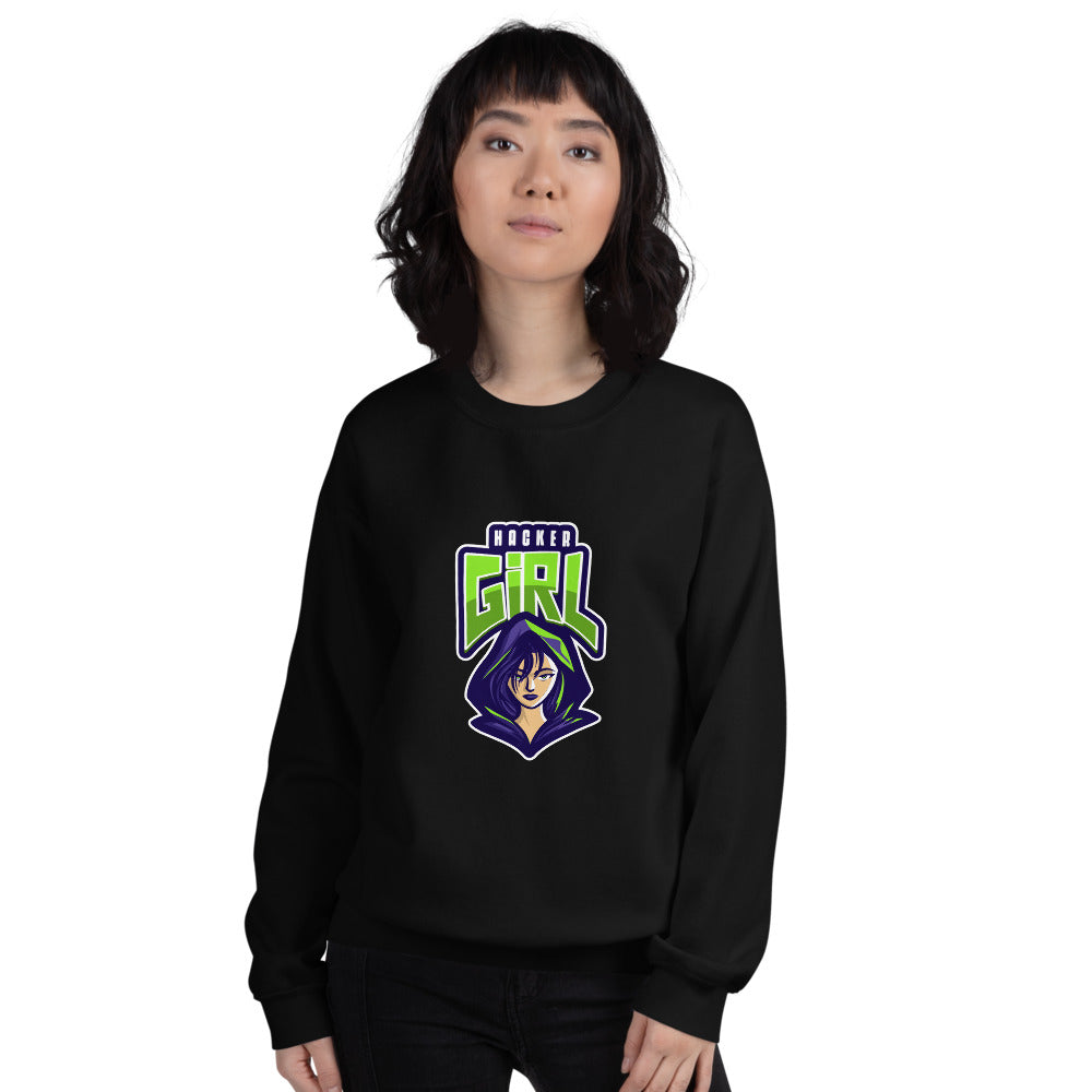 Hackergirl v.1 -Unisex Sweatshirt