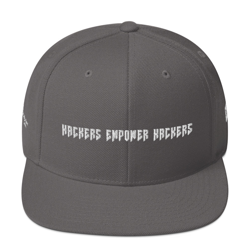 Hackers empower hackers - Snapback Hat