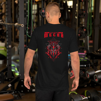 CyberWare Mecha - Short-Sleeve Unisex T-Shirt ( back print)