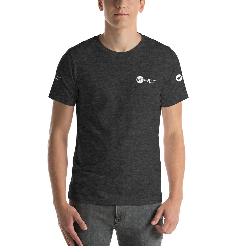 Linux Tweaks - world not found - Short-Sleeve Unisex T-Shirt (with all sides designs)