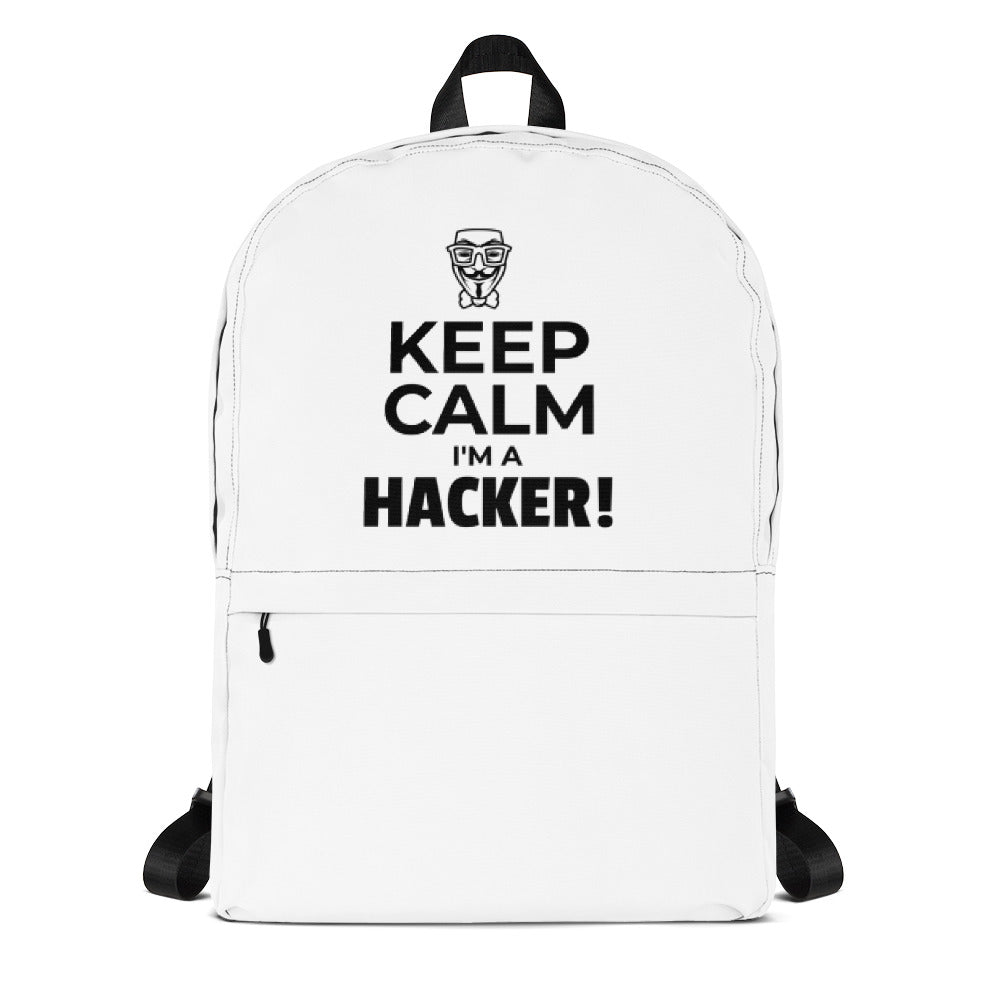 Keep Calm I'm a hacker! - Backpack