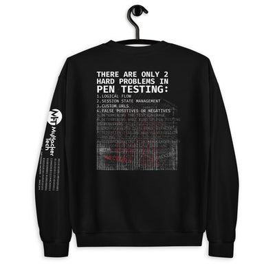Problems in pen testing - Unisex Sweatshirt