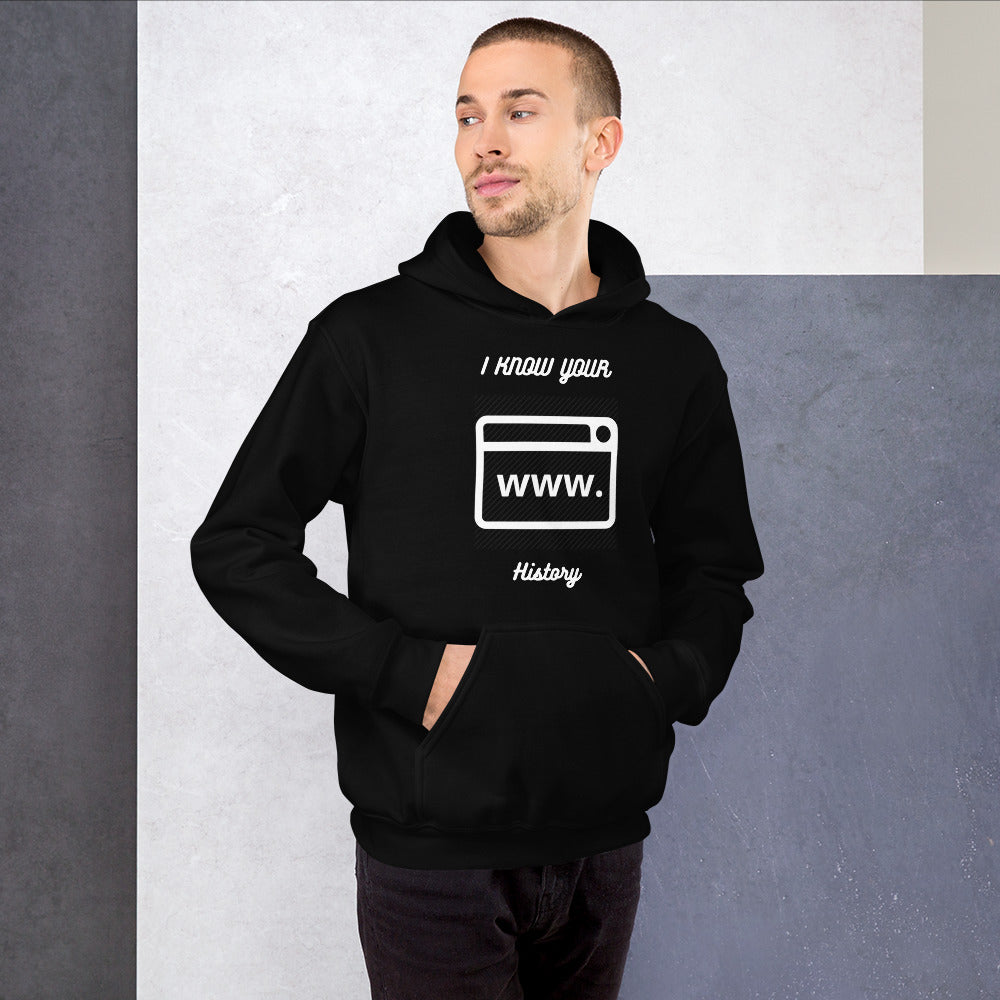 I know your browsing history - Unisex Hoodie