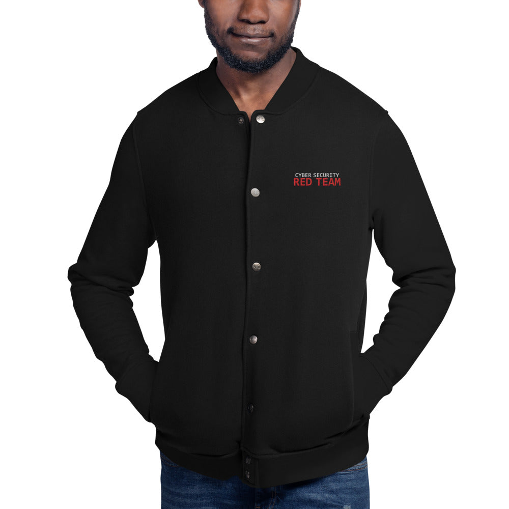 Cyber Security Red Team - Embroidered Champion Bomber Jacket