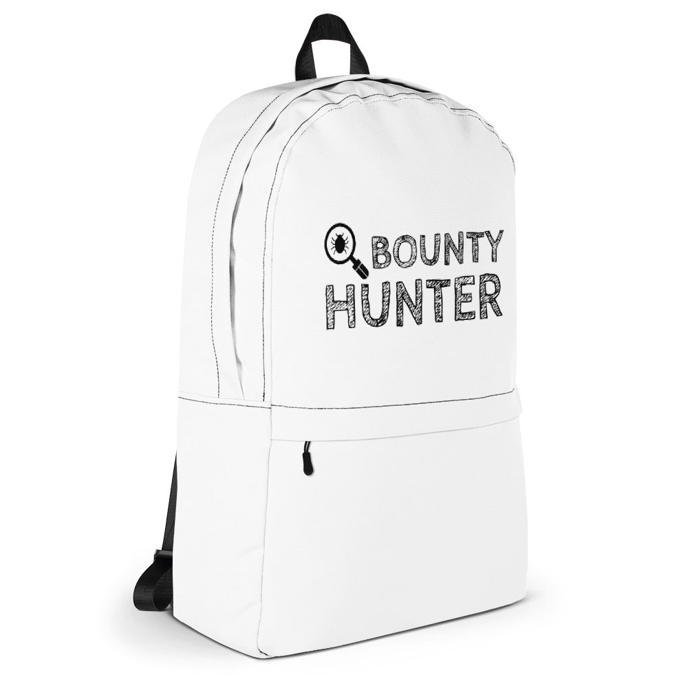 Bug bounty hunter - Backpack (black text)