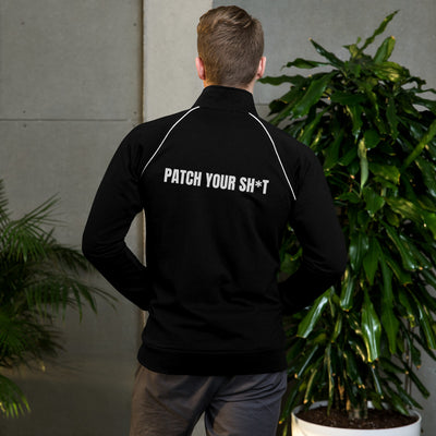 PATCH YOUR SH*T - Piped Fleece Jacket