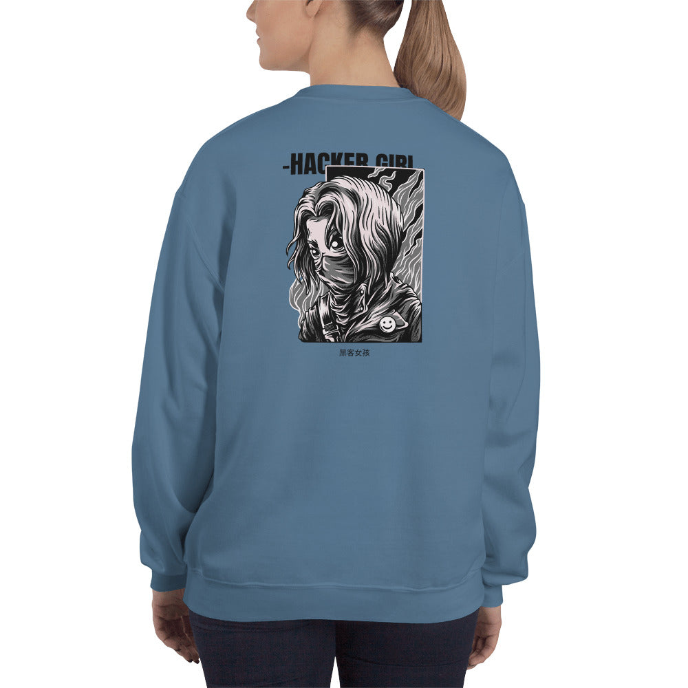 Hacker girl - Unisex Sweatshirt