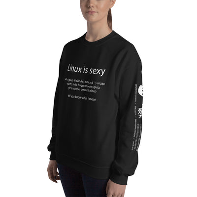 Linux is sexy - Unisex Sweatshirt (all side prints)