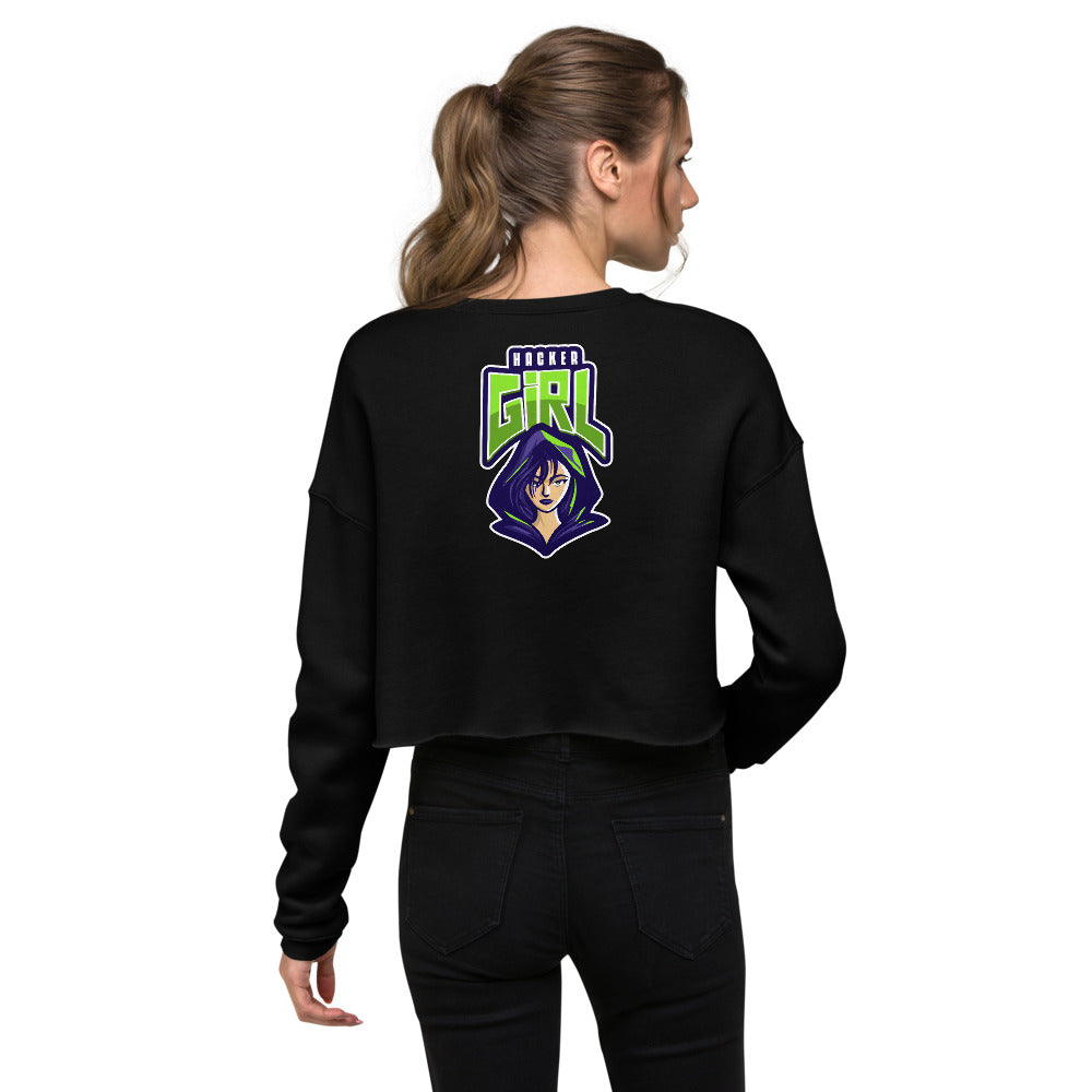 Hackergirl v.1 -  Crop Sweatshirt