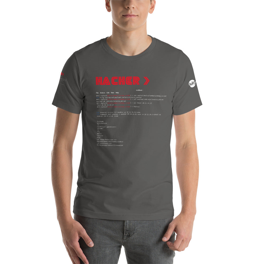 Hacker v3 - Short-Sleeve Unisex T-Shirt