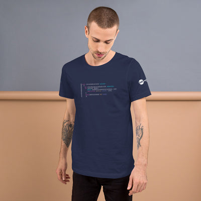 Code in ASCII - Short-Sleeve Unisex T-Shirt