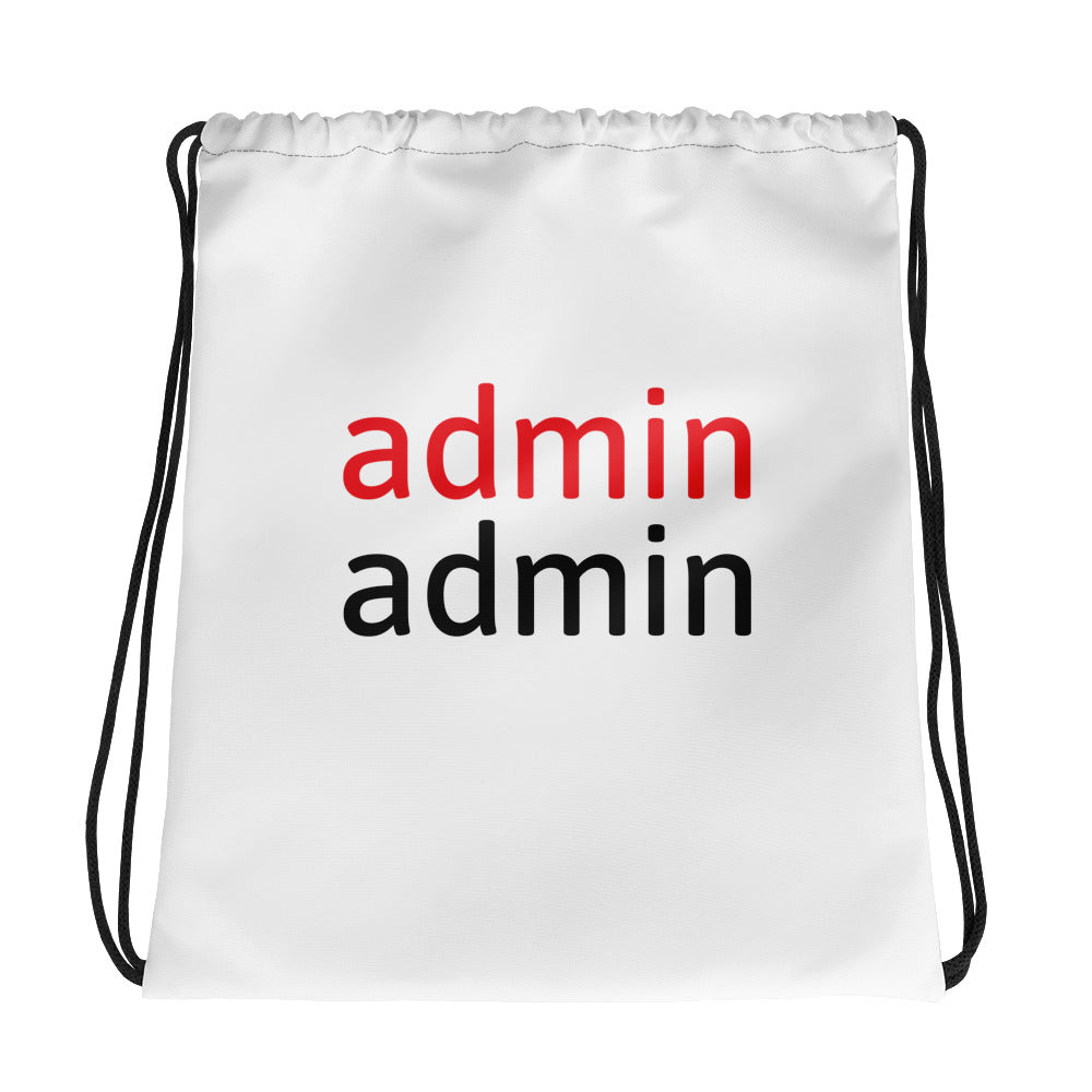 admin admin - Drawstring bag