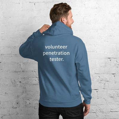 volunteer  penetration  tester - Unisex Hoodie ( with back design )