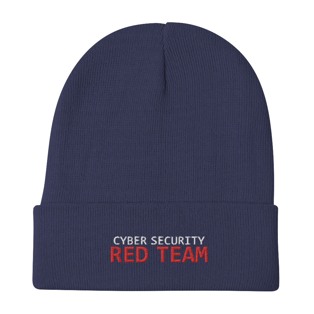 Cybersecurity Red Team - Embroidered Beanie