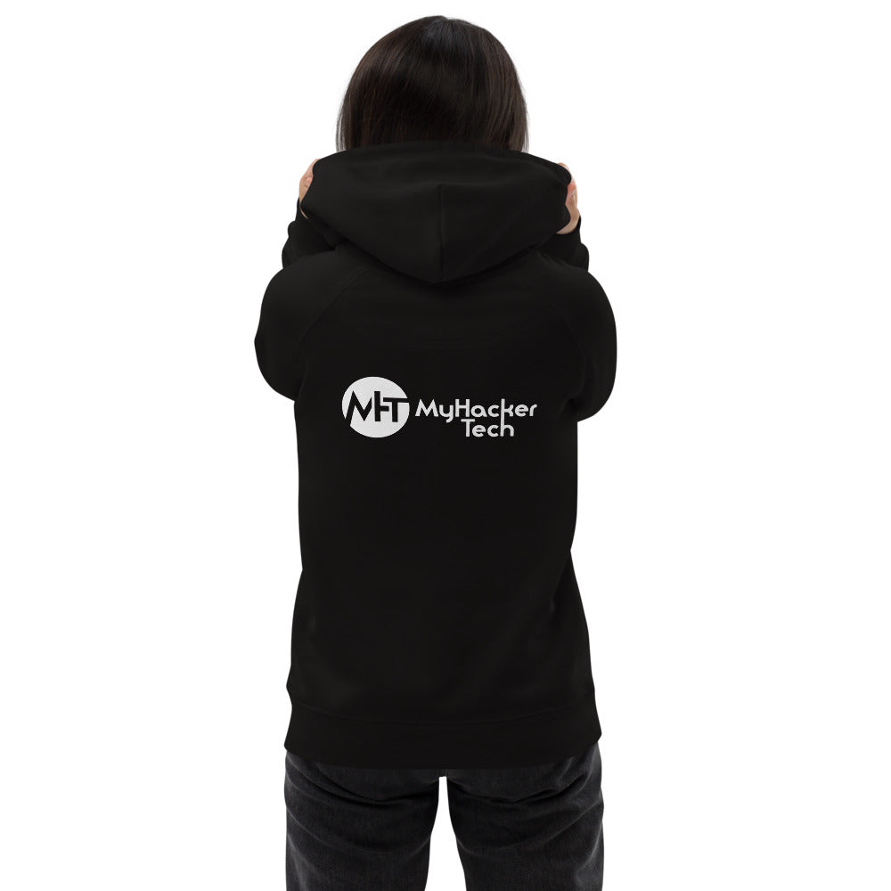 MyHackerTech Classic - Unisex pullover hoodie (with back design)