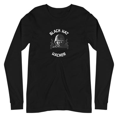 Black Hat Hacker - Unisex Long Sleeve Tee
