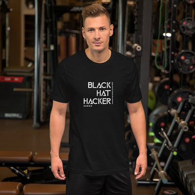 Black Hat Hacker v1 - Short-Sleeve Unisex T-Shirt