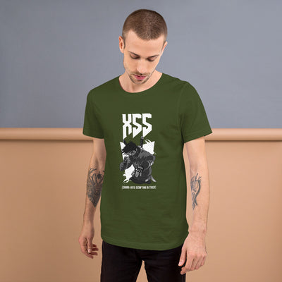 XSS cross-site scripting attack - Short-Sleeve Unisex T-Shirt