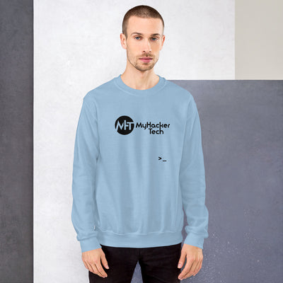 MyHackerTech - Unisex Sweatshirt (black text)