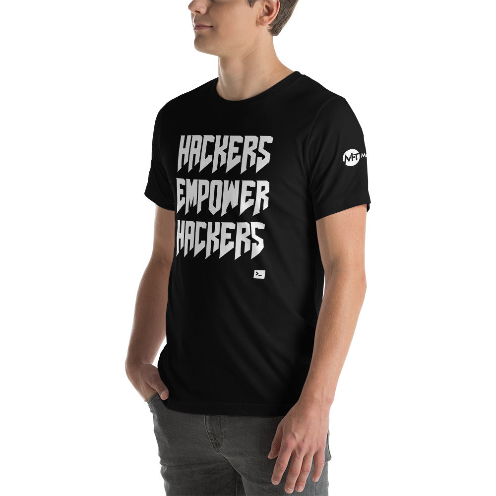 Hackers empower hackers - Short-Sleeve Unisex T-Shirt