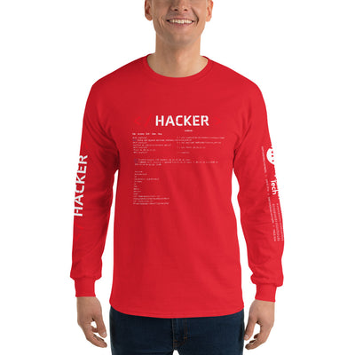 Hacker v.1 - Men’s Long Sleeve Shirt