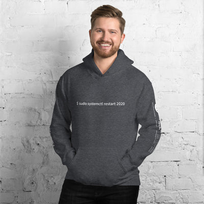 $ sudo systemctl restart 2020 - Unisex Hoodie (with all sides designs)