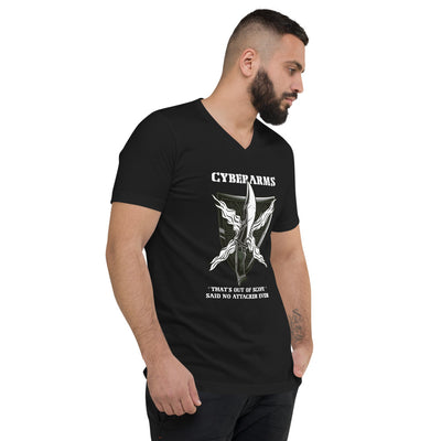 CyberArms - Unisex Short Sleeve V-Neck T-Shirt