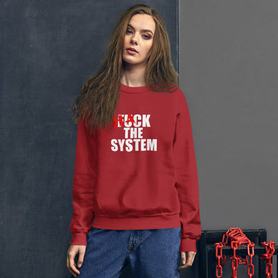 Hack the system - Unisex Sweatshirt
