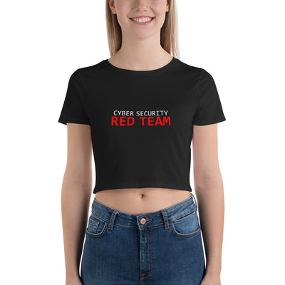 Cyber Security Red Team - Women’s Crop Tee