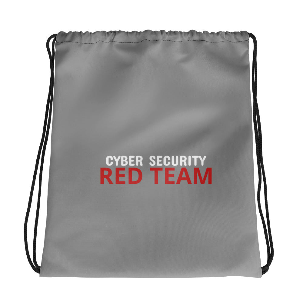 Cyber Security Red Team - Drawstring bag (grey)