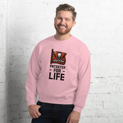 Pentester for life  - Unisex Sweatshirt (black text)