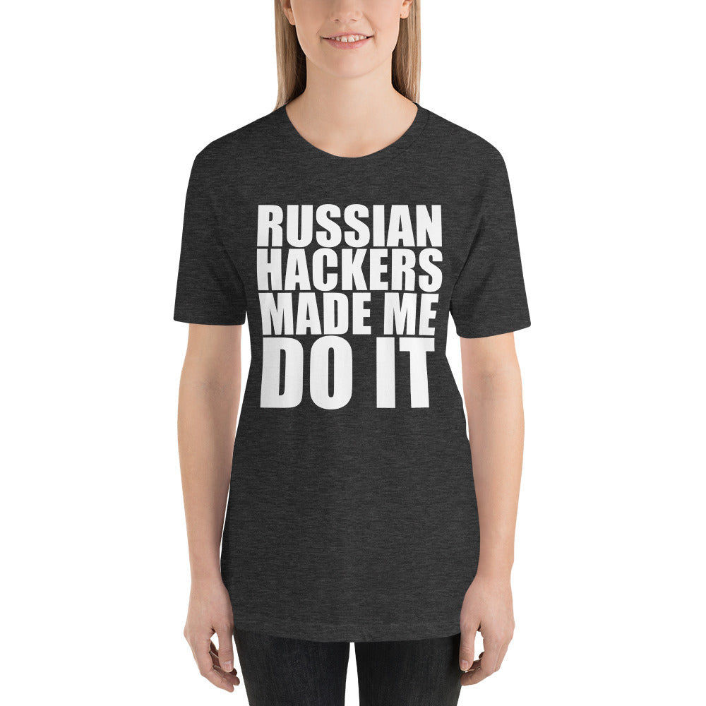 Russian hacker - Short-Sleeve Unisex T-Shirt