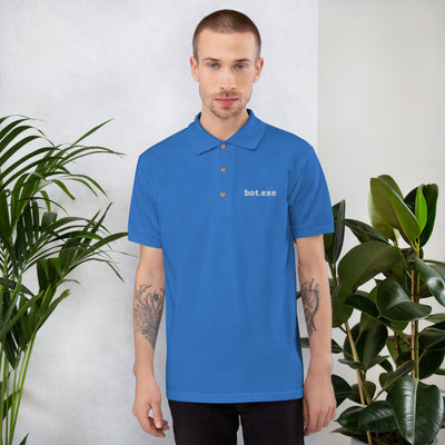 bot.exe - Embroidered Polo Shirt