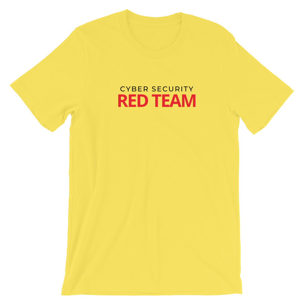 Cyber security red team - Short-Sleeve Unisex T-Shirt (white)